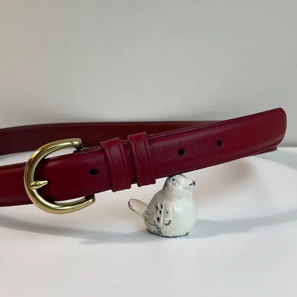 COACH Vintage Leather Belt Size M - Picture 3 of 11